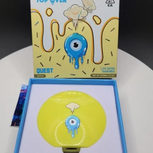 TOP OVER DISPOSABLE LIVE RESIN DIAMONDS POD