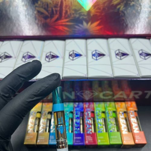 CLEAN CARTS 1G DIAMONDS + LIVE RESIN