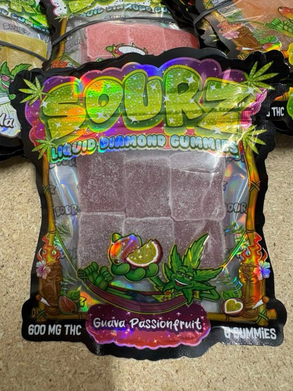 SOURZ GUMMIES – W/ LIQUID DIAMONDS – 600MG
