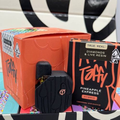 TAFFY 2G DISPOSABLE DIAMONDS + LIVE RESIN