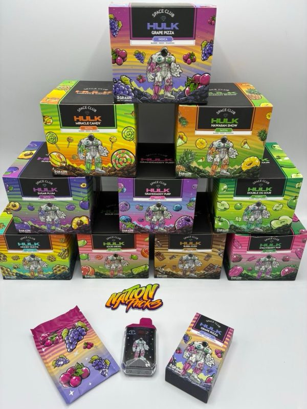 SPACE CLUB HULK 3G DISPOSABLE