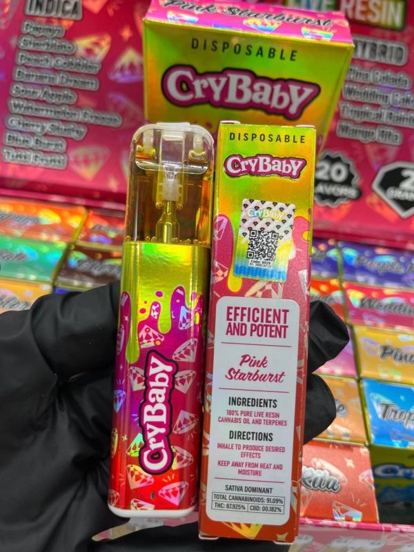 CRYBABY 2G LIVE RESIN DISPOSABLE