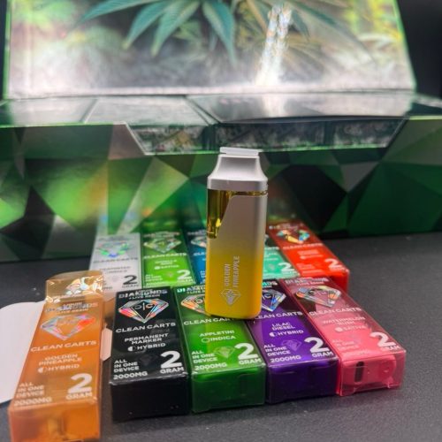 CLEAN CARTS V2 DISPOSABLE LIQUID DIAMONDS + LIVE RESIN
