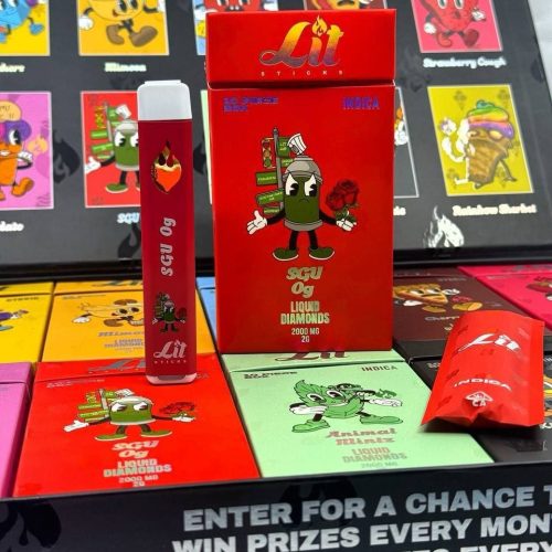 LIT Sticks | Liquid Diamond Disposable Carts (2G)