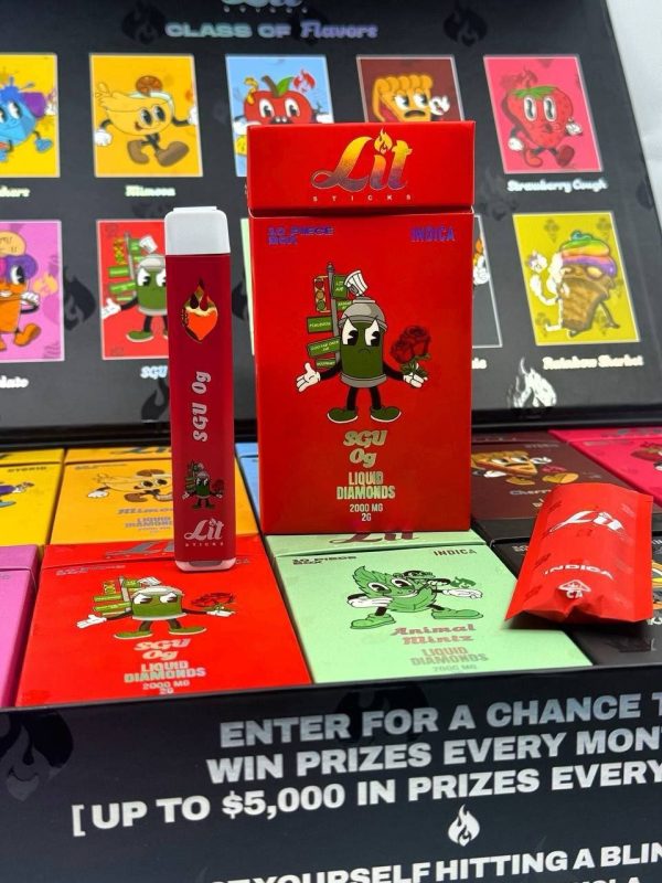 LIT Sticks | Liquid Diamond Disposable Carts (2G)