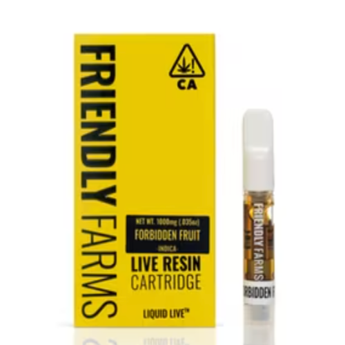 Friendly Farms | Forbidden Fruit Live Resin Cartridge