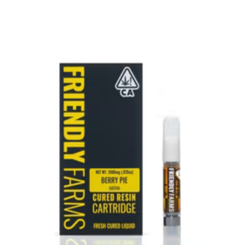 Friendly Farms | Berry Pie Cured Resin Cartridge