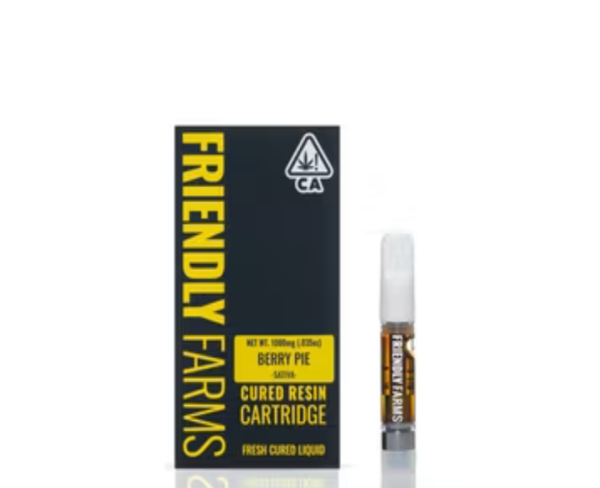 Friendly Farms | Berry Pie Cured Resin Cartridge