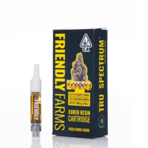 Friendly Farms | Lotto Cured Resin Cartridge