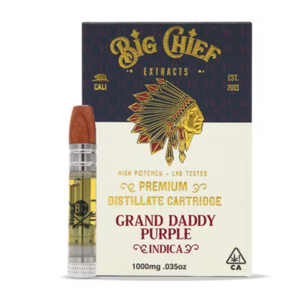 Big Chief | Grand Daddy Purple Cartridge