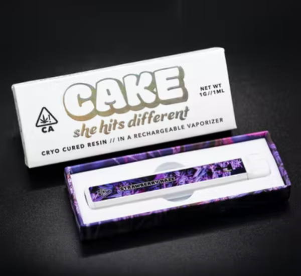 Cake she hits different | Strawberry Haze