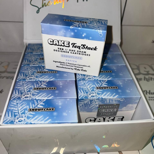 Cake she hits different | Snow Flake