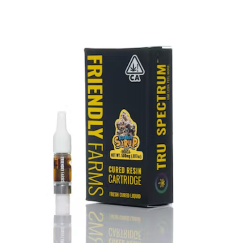 Friendly Farms | Blueberry Syrup Cured Resin Cartridge