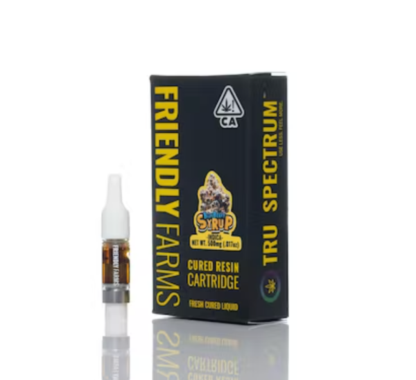 Friendly Farms | Blueberry Syrup Cured Resin Cartridge