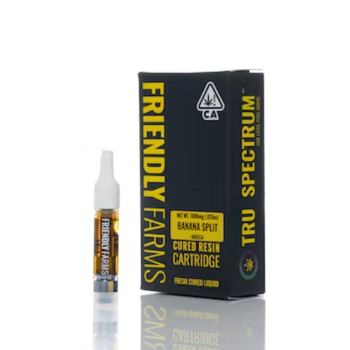 Friendly Farms | Banana Split Cured Resin Cartridge