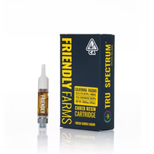 Friendly Farms | California Raisins Cured Resin Cartridge