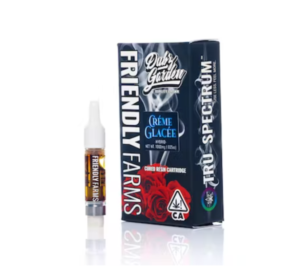 Friendly Farms X Dubz Garden | Creme Glacee Cured Resin Cartridge