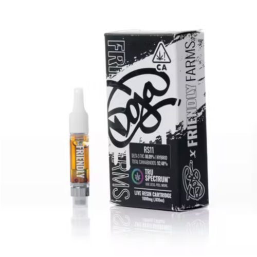 Friendly Farms X Doja Pak | RS11 Live Resin Cartridge