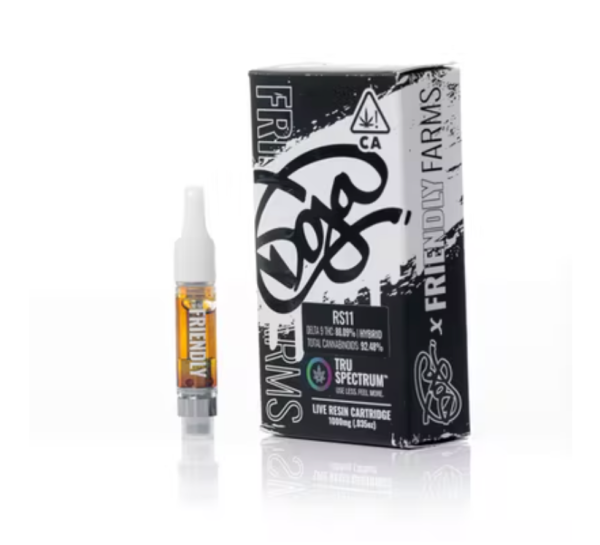 Friendly Farms X Doja Pak | RS11 Live Resin Cartridge