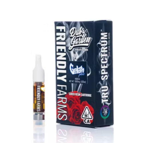 Friendly Farms X Dubz Garden | Gelato Plus Cured Resin Cartridge