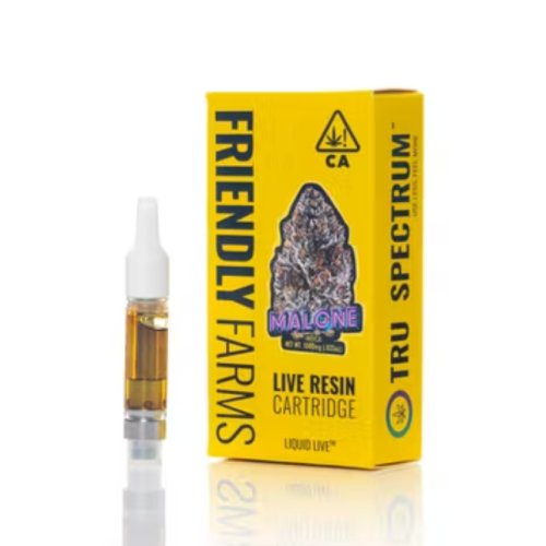 Friendly Farms | Malone Live Resin Cartridge