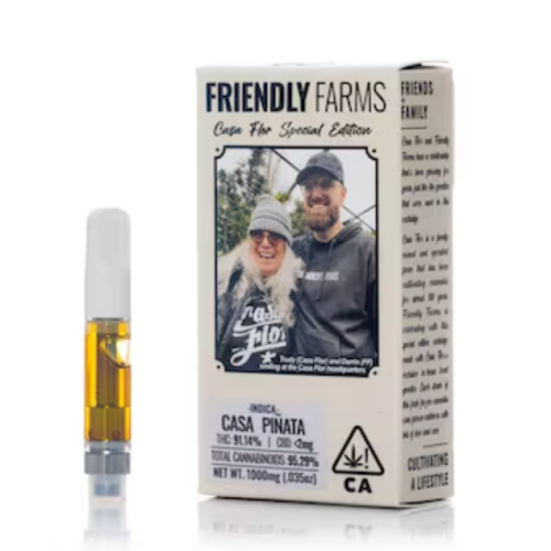 Friendly Farms X Casa Flor | Casa Piñata Live Resin Cartridge