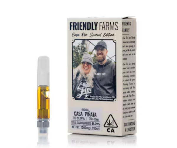Friendly Farms X Casa Flor | Casa Piñata Live Resin Cartridge