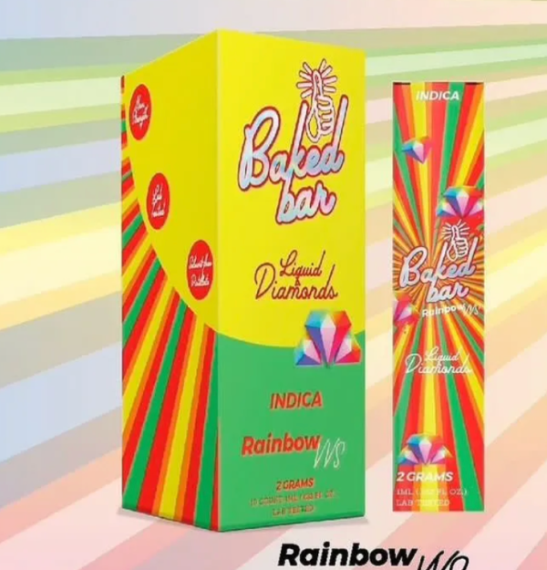 Baked Bar | Rainbow Ws Liquid Diamonds Vape