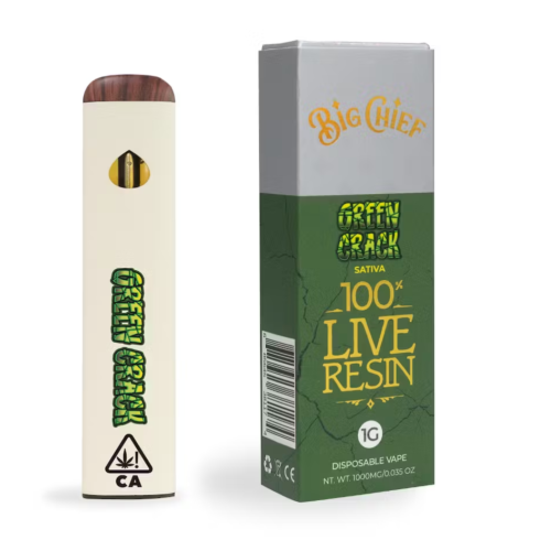 Big Chief | Green Crack Live Resin Disposable