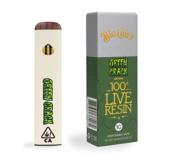 Big Chief | Green Crack Live Resin Disposable