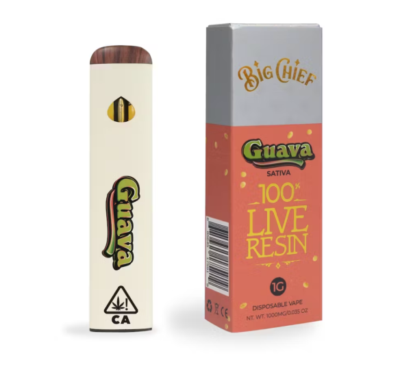 Big Chief | Guava Live Resin Disposable