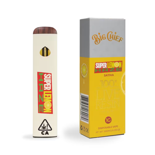 Big Chief | Super Lemon Haze Live Resin Disposable