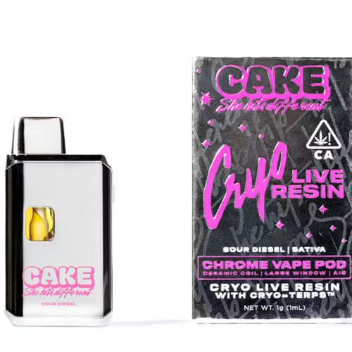 CAKE She Hits Different | Cryo Live Resin | Sour Diesel