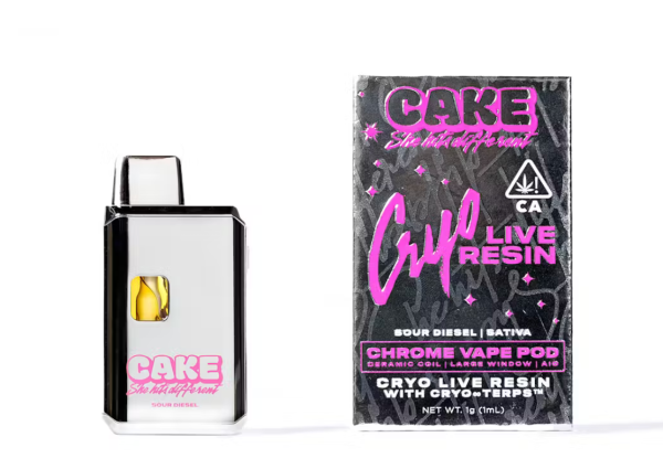 CAKE She Hits Different | Cryo Live Resin | Sour Diesel