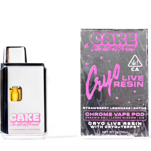 CAKE She Hits Different | Cryo Live Resin | Strawberry Lemonade