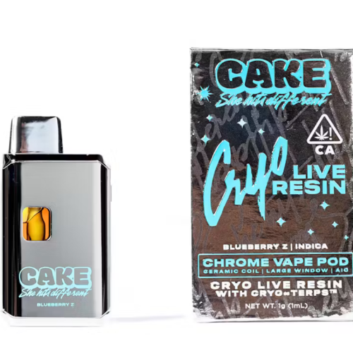 CAKE She Hits Different | Cryo Live Resin | Blueberry Z