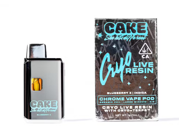 CAKE She Hits Different | Cryo Live Resin | Blueberry Z