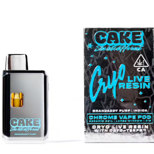 CAKE She Hits Different | Cryo Live Resin | Grandaddy Purp