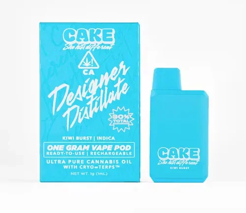 CAKE She Hits Different | Designer Distillate | Kiwi Burst