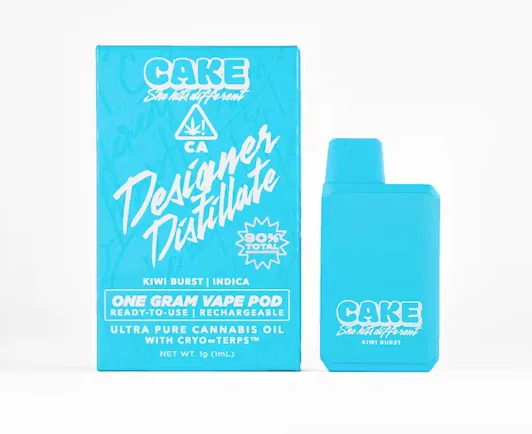 CAKE She Hits Different | Designer Distillate | Kiwi Burst