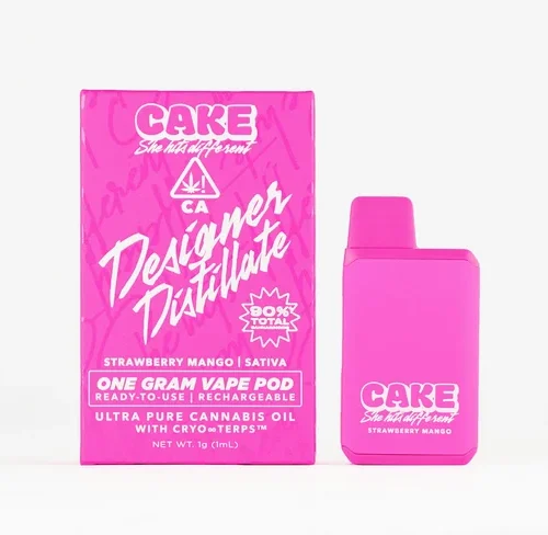 CAKE She Hits Different | Designer Distillate | Strawberry Mango