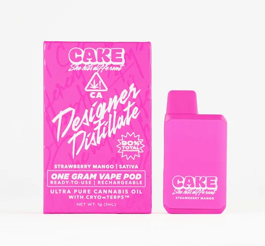CAKE She Hits Different | Designer Distillate | Strawberry Mango