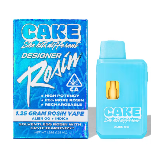 CAKE She Hits Different | Designer Rosin | Alien OG