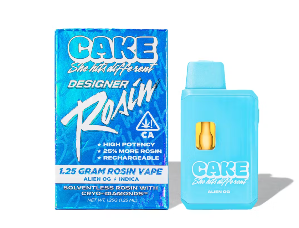 CAKE She Hits Different | Designer Rosin | Alien OG