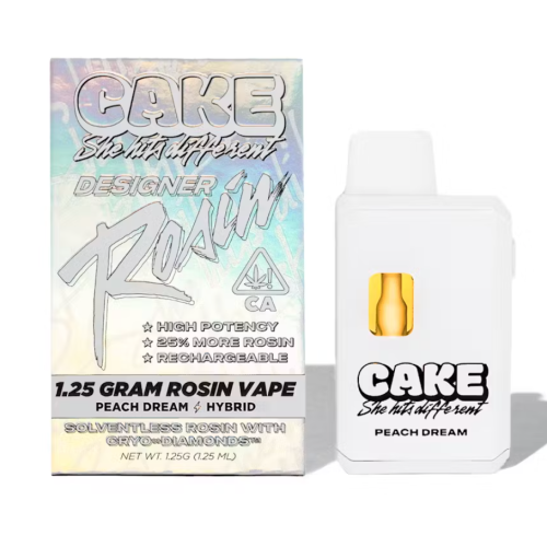 CAKE She Hits Different | Designer Rosin | Peach Dream