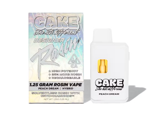 CAKE She Hits Different | Designer Rosin | Peach Dream