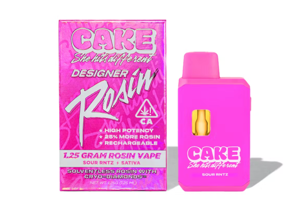 CAKE She Hits Different | Designer Rosin | Sour Rntz