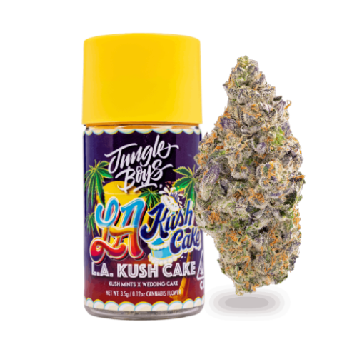 Jungle Boys | LA Kush Cake – 3.5g Jar