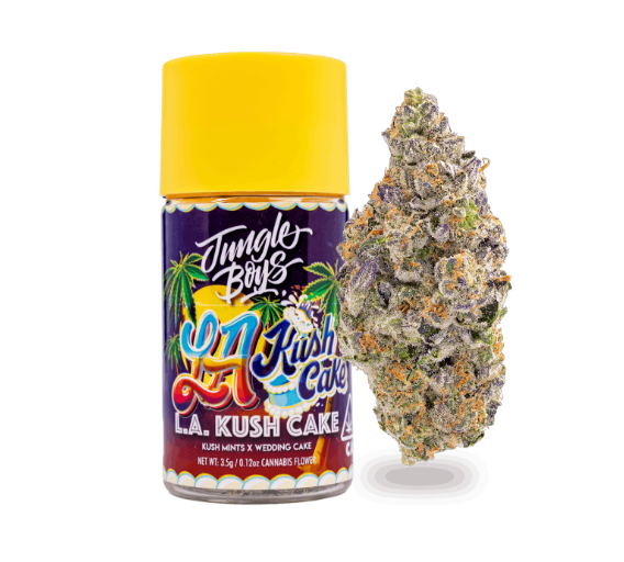 Jungle Boys | LA Kush Cake – 3.5g Jar