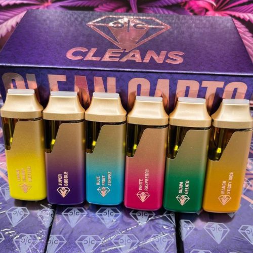 NEW PURPLE CLEAN CARTS 2G DISPOSABLE